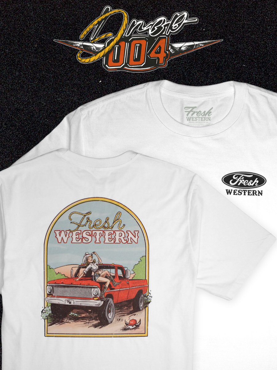 _FreshWestern's tweet image. Fresh Western’s first-ever tees just rolled out with Drop 004. Wear ’em loud. Wear ’em proud. Wear the West.

freshwestern.com