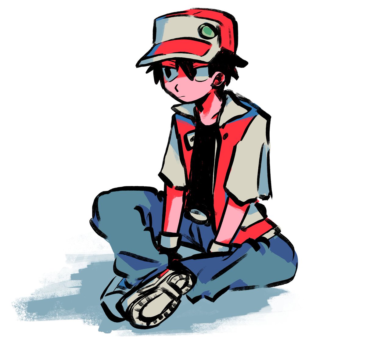 nemkero's tweet photo. old red doodles from 2024 https://t.co/BZjYdguPHA