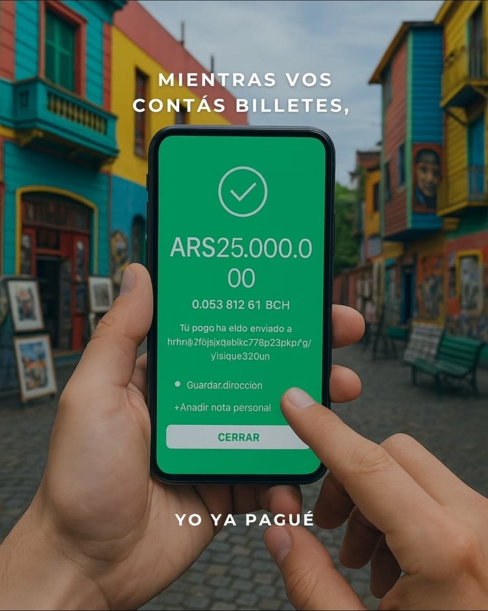 Bitcoin Cash Argentina tweet media