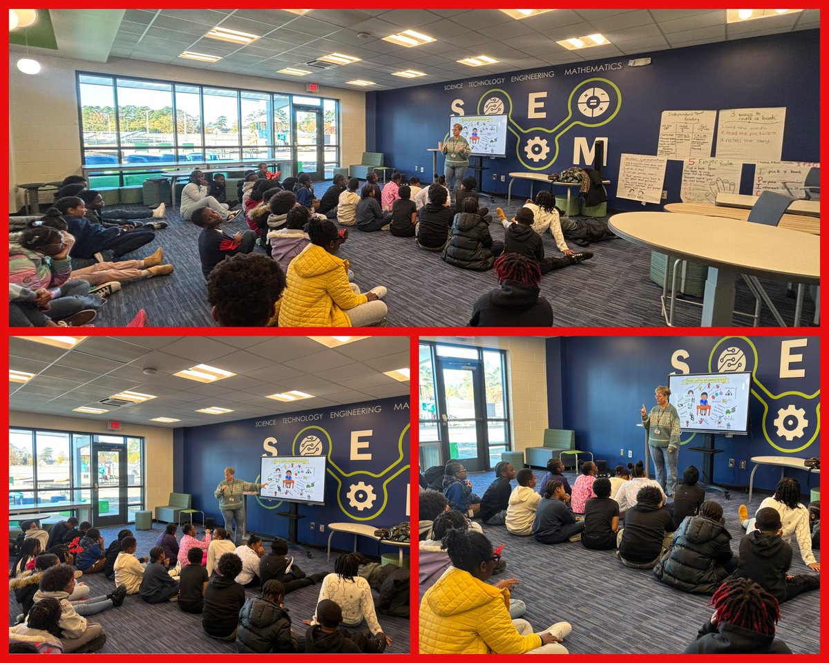 KimberlyHuntley's tweet photo. I’ve been busy reading How Santa Got His Job with kindergarten students and teaching the importance of Soft Skills to 5th graders to help prepare them for the middle school magnet interview. @DrOMorgan @RichlandTwo @WindsorElem @PRE_Explorers @Killian_Lions @CFK_CFKN https://t.co/dHCmoR7LhI