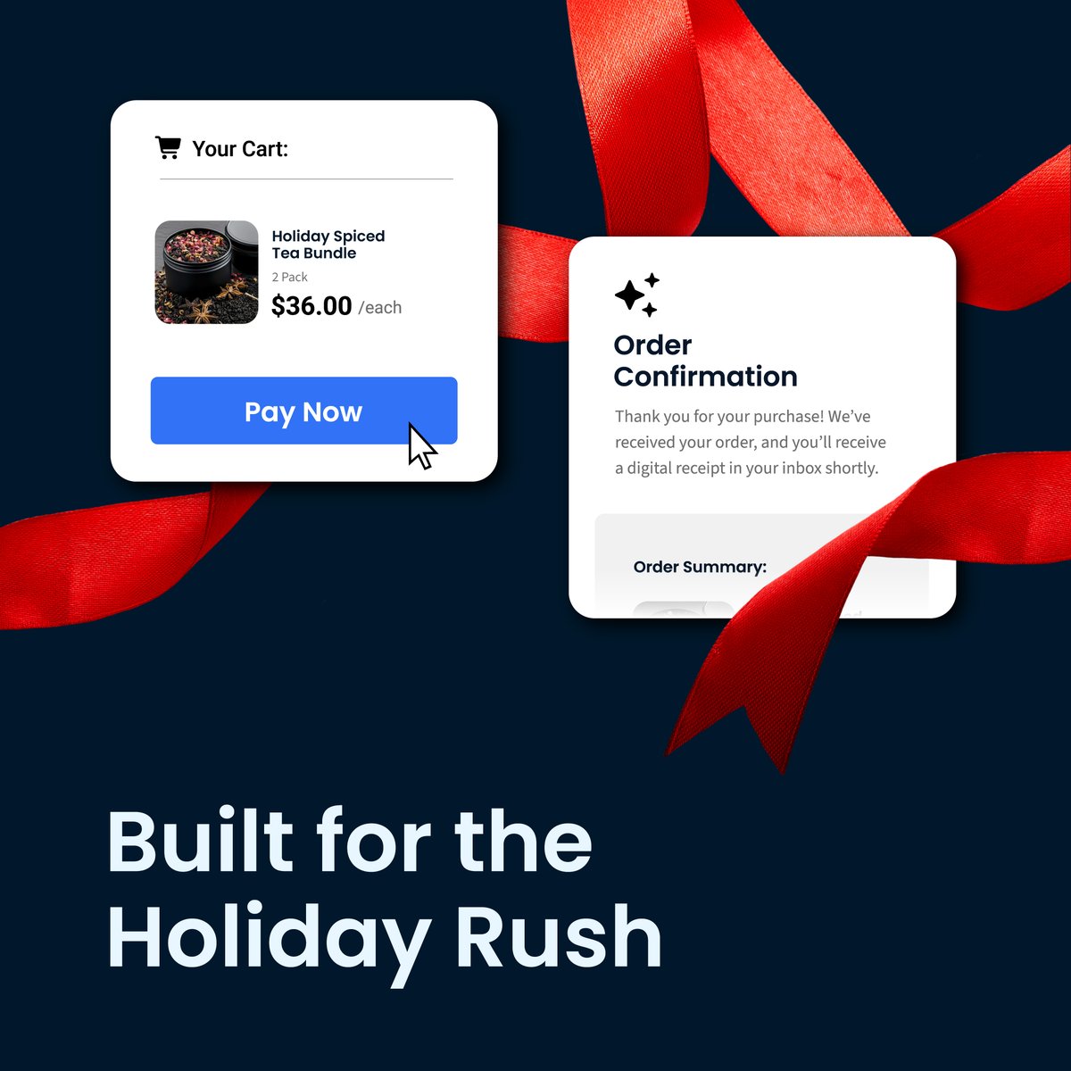 End-of-year energy is high — smarter checkout keeps shoppers flowing forward.
Fast pages. Flexible design. Zero friction.

Build smarter commerce → hubs.li/Q03YF1sM0

#CheckoutOptimization #EcommerceGrowth