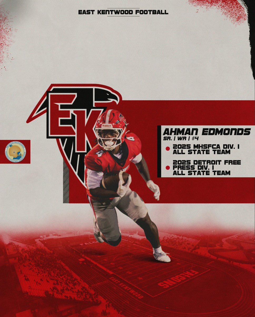 coachtspence's tweet image. Congratulations to our players that received All State honors this season!

DT James Jones Jr. (Committed to Ferris State)
WR Ahman Edmonds (Uncommitted)
QB Kayd Coffman (Signed with Michigan State)