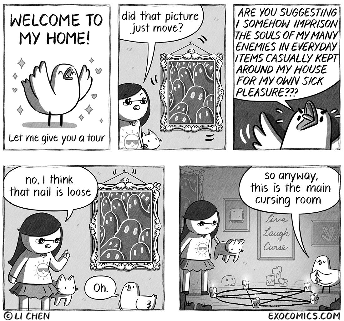 Exocomics's tweet image. house tour