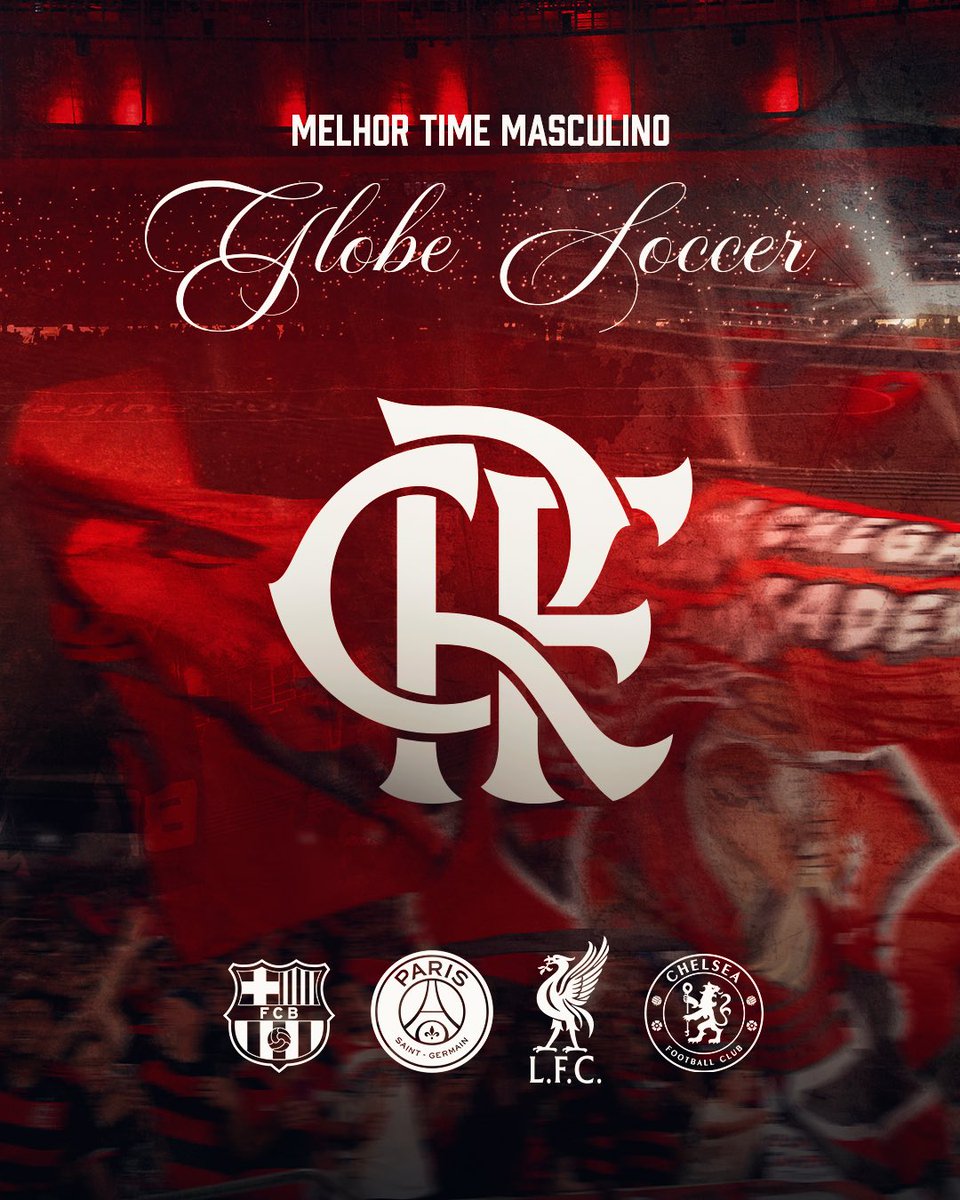 Flamengo's tweet image. TOP 5 MUNDIAL! 🌎 O Flamengo está na final do Globe Soccer Awards! A força da Nação foi decisiva na votação. O resultado sai dia 28/12, em Dubai. Respeita o manto! ❤️🖤 #CRF #MaiorDoMundo 

🔗 bit.ly/4p36wVd