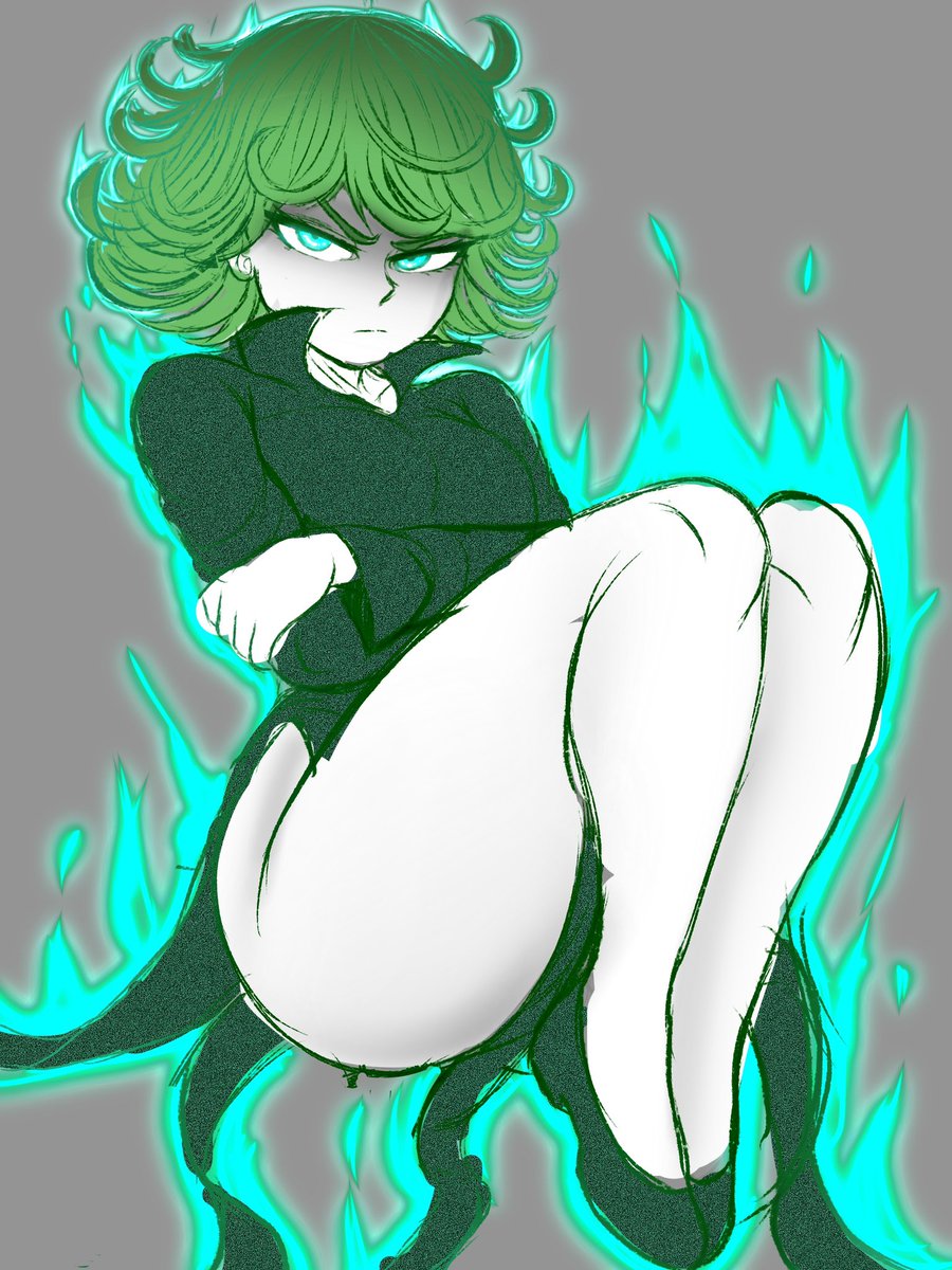 kwalker1009's tweet image. Tatsumaki sketch i never posted