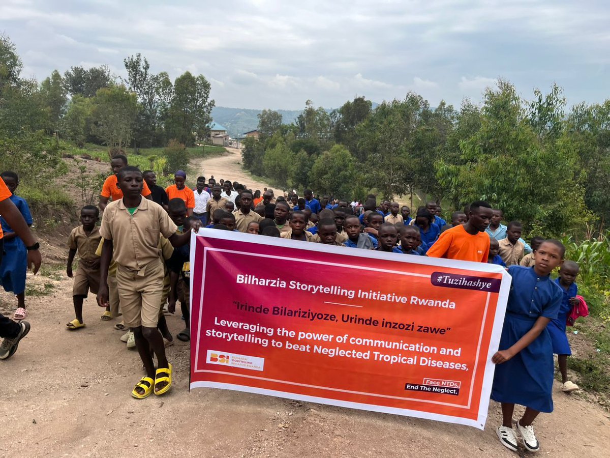 RwandaNGOForum's tweet photo. Towards eliminating Bilharzia across Rwanda, today @RwandaNGOForum , with partners @RBCRwanda , @TheENDFund , and other #NTD stakeholders, convened in @RuhangoDistrict  for the launch of the Bilharzia Storytelling Initiative (BSI). Through innovative behavior-change approaches to storytelling, plays, poems, drama, and games, students learn how bilharzia is transmitted, the importance of avoiding unsafe water contact, practicing hygiene and sanitation, and seeking care early. By empowering children as health champions, BSI strengthens community awareness through local ownership, promotes safer behaviors, and mobilizes collective action supporting Rwanda’s goal of ending bilharzia and other NTDs as public health problems by 2030.

#BeatNTDs
#EndTheNeglect
#UnitingToCombatNTDs
#RoadToElimination

@WHORwanda  @merckgroup  @unicefrw  @UNDP_Rwanda  @WorldBankAfrica  @ENDinAfrica  @UNITAID  @gatesfoundation  @USAmbRwanda  @FCDOGovUK  @GlobalFund  @SCIRwanda  @USAIDRwandaMD  @RockefellerFdn  @ELMAPhilanthro  @AmrefAfrica  @IntraHealth  @MSF  @AfricaCDC  @SciDevNet  @HealthPolicyW  @TheLancet