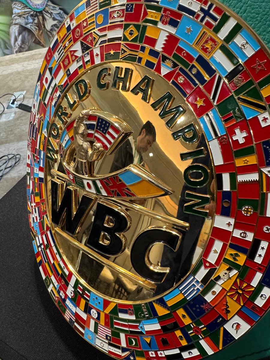 ¡Díganle a mi mamá que al fin he triunfado! El <a href="/WBCBoxing/">World Boxing Council</a> ha incluido mi imagen en el prestigioso cinturón verde y oro.
🤣
🤣
🤣
🤣
Claro, por reflejo es la única manera. <a href="/marcosarienti/">Marcos Arienti</a> lo supo y por eso sacó (casualidad o no) esta linda foto.🥊