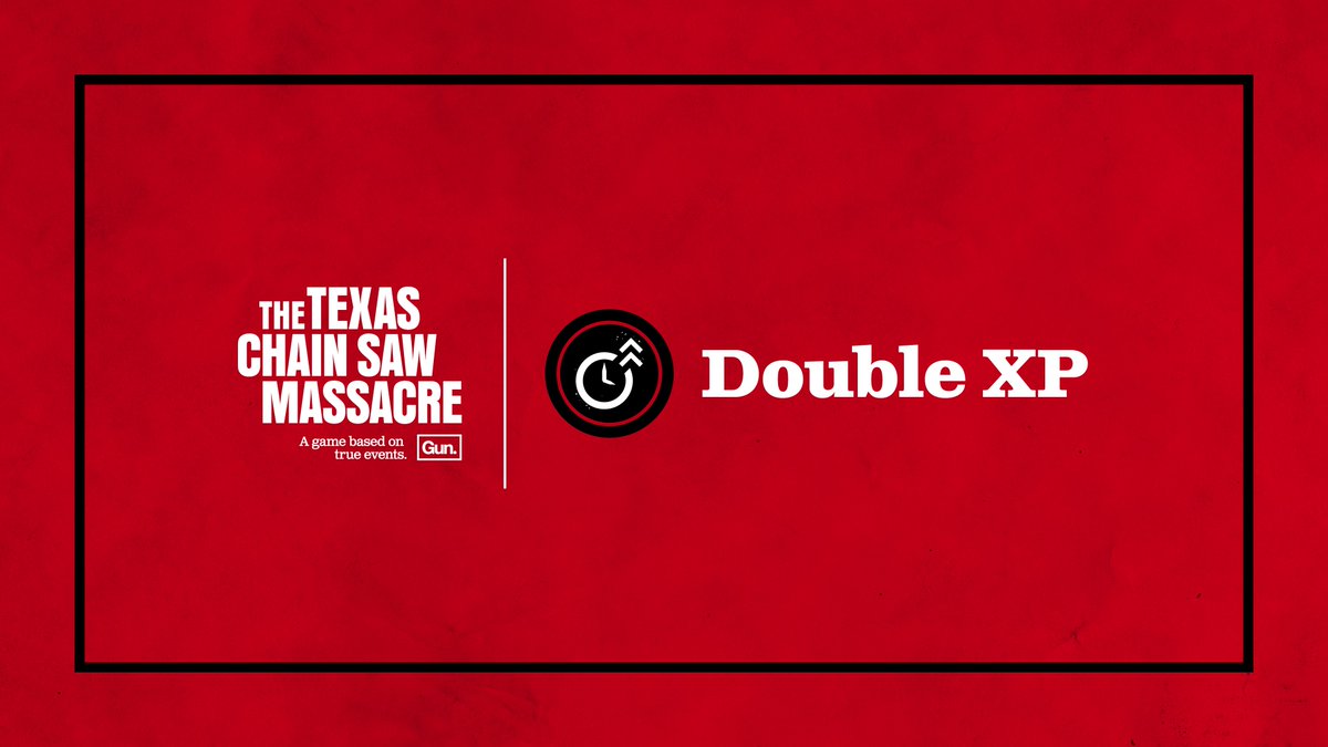 TXChainSawGame's tweet image. Enjoy the feast. 

Double XP is live and will run until January 5th, 2026.