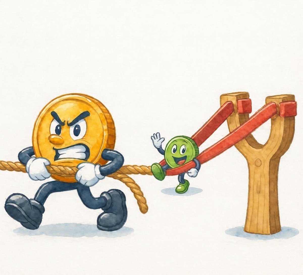 Every gain Bitcoin makes is just charging Bitcoin Cash to slingshot. It’s been almost 10 years of no real development on L1 for BTC. Bch is p2pdc.