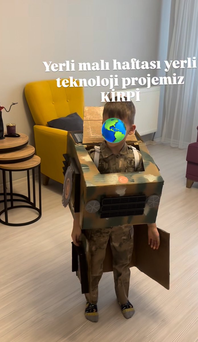 Keşfetimde bunun kirpi versiyonu olan çocuk gördüm ne diyebilirim ki bayıldım..