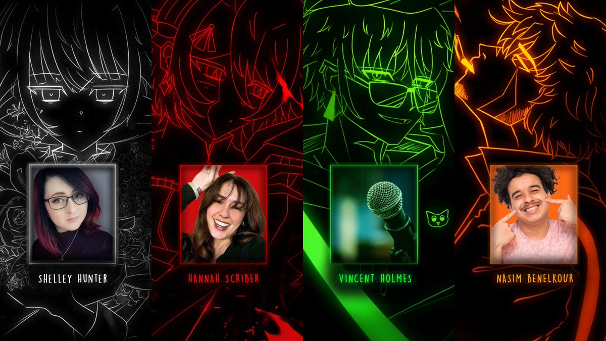 MFG Demo is releasing in 2 days! On Itch.io💌 
#visualnovel

For now, we'd like to announce our voice actors for the cast:

<a href="/shunterVO/">🐚 Shelley🎙️</a> as Mary 
Hannah Scribner as Alice 
Vincent Holmes as Zack
<a href="/NasimBenelkour/">Nasim Benelkour</a> as Ryder  

Thank you. Get excited, everyone! ✨