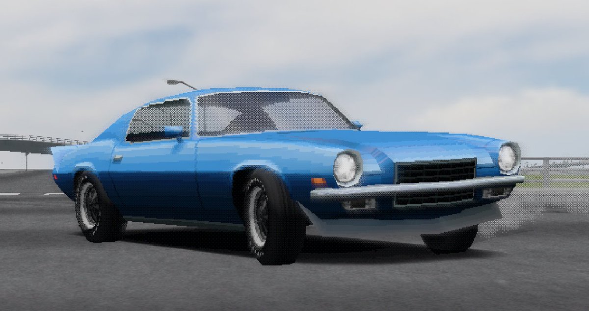 Currently decided to revisit some of the older cars to work on smaller details (mainly side marker lights, but as well as more depth-ier? headlights)