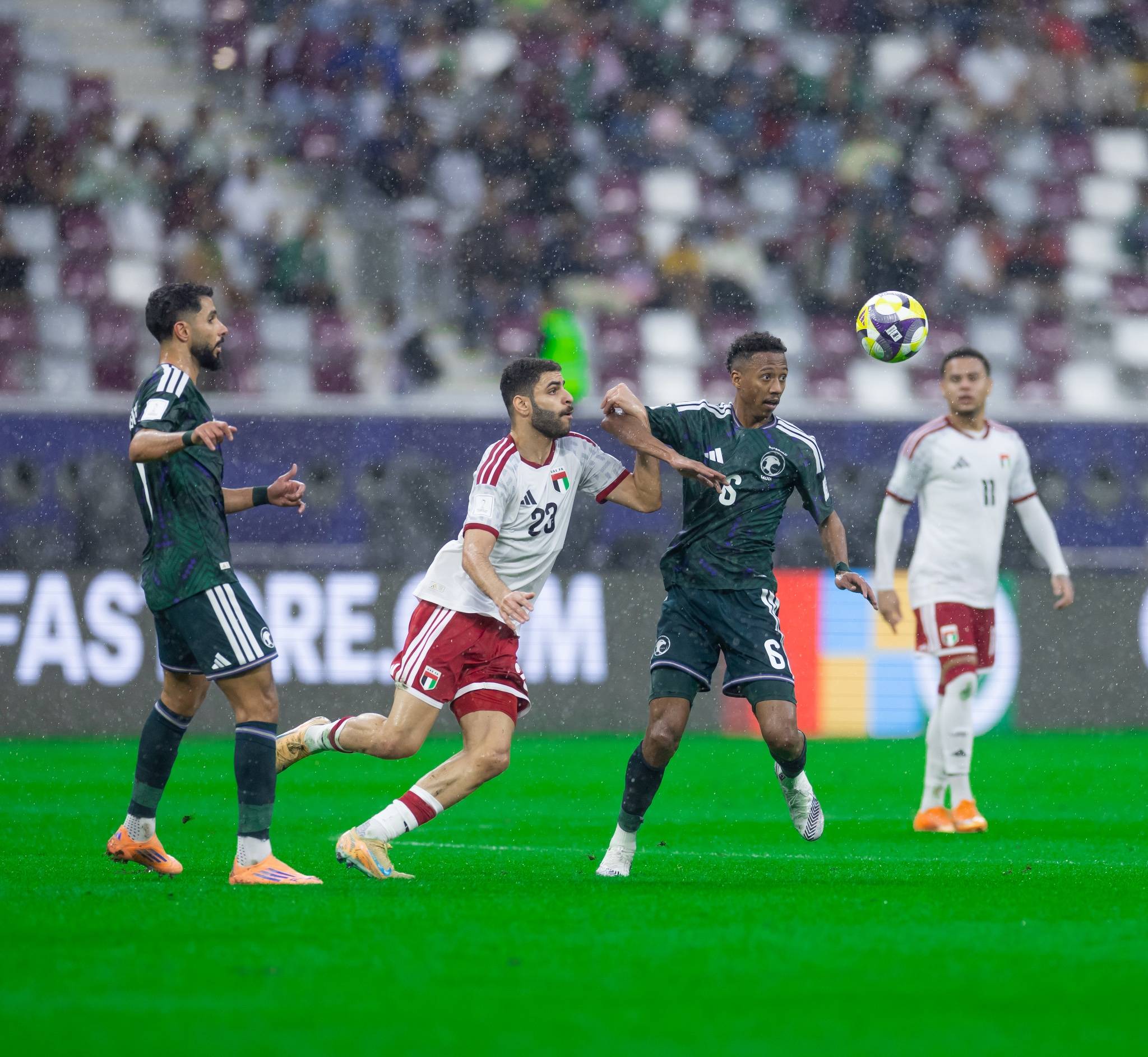 بقرار رسمي من الفيفا... تقاسم برونزية كأس العرب2025 بين السعودية و الإمارات - سيتم دمج إجمالي الجوائز المالية المخصصة للمركزين الثالث والرابع وتقسيمها بالتساوي بين المنتخبين 