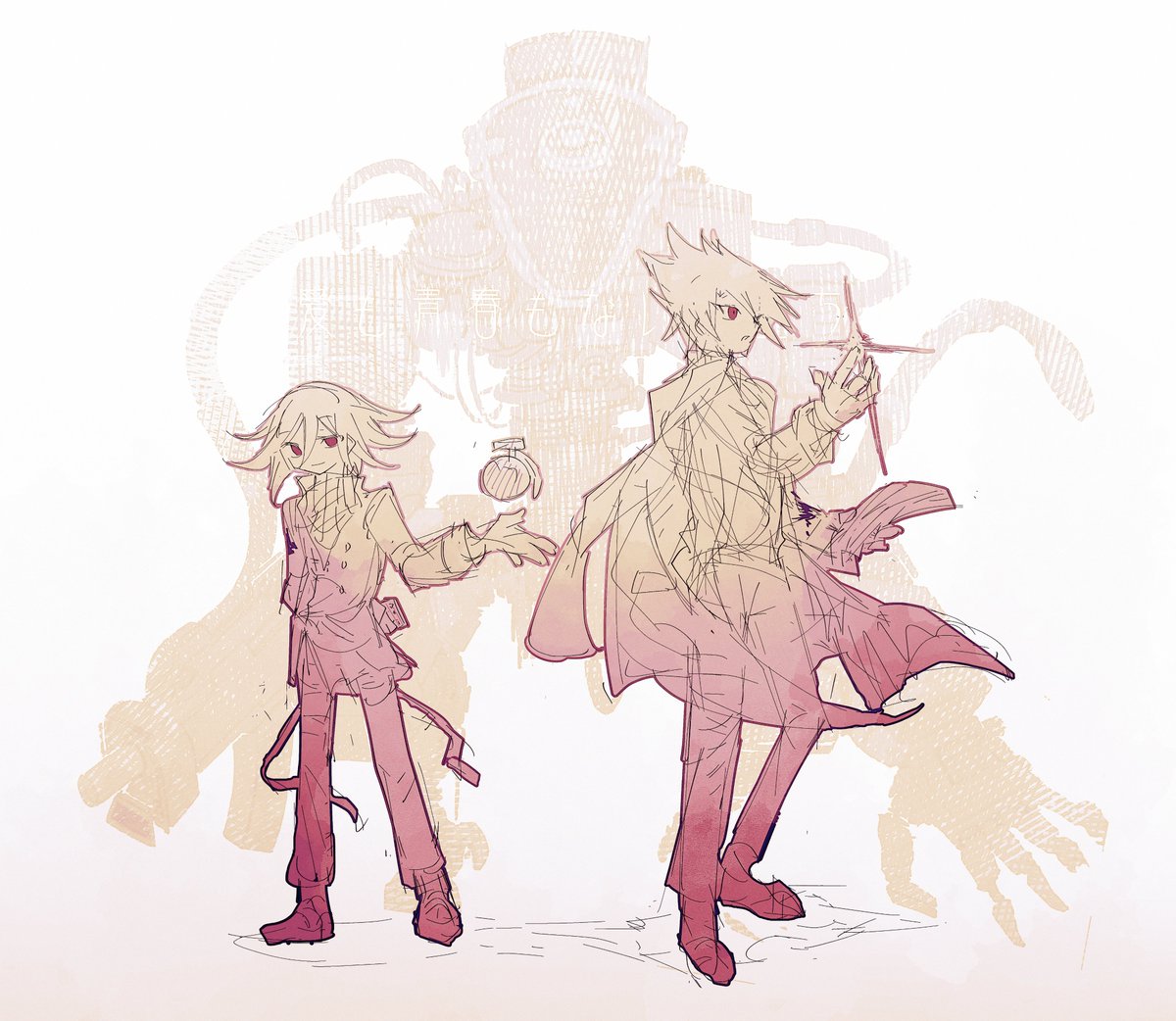 铁金刚的比例不对，但为了画面别太小已经懒得修改（