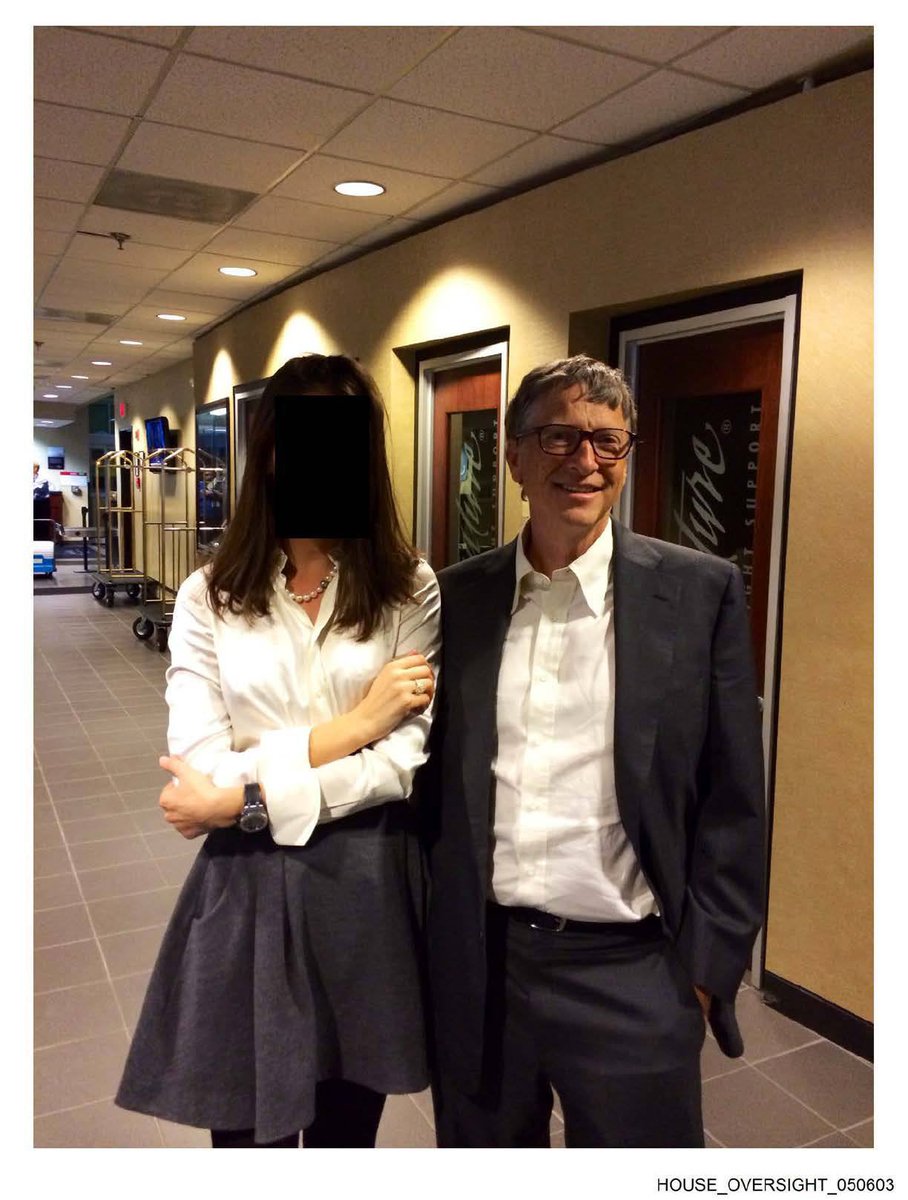 AFpost's tweet image. Photos of Bill Gates with Epstein-procured girls have been released by the House Oversight Committee.

Follow: @AFpost