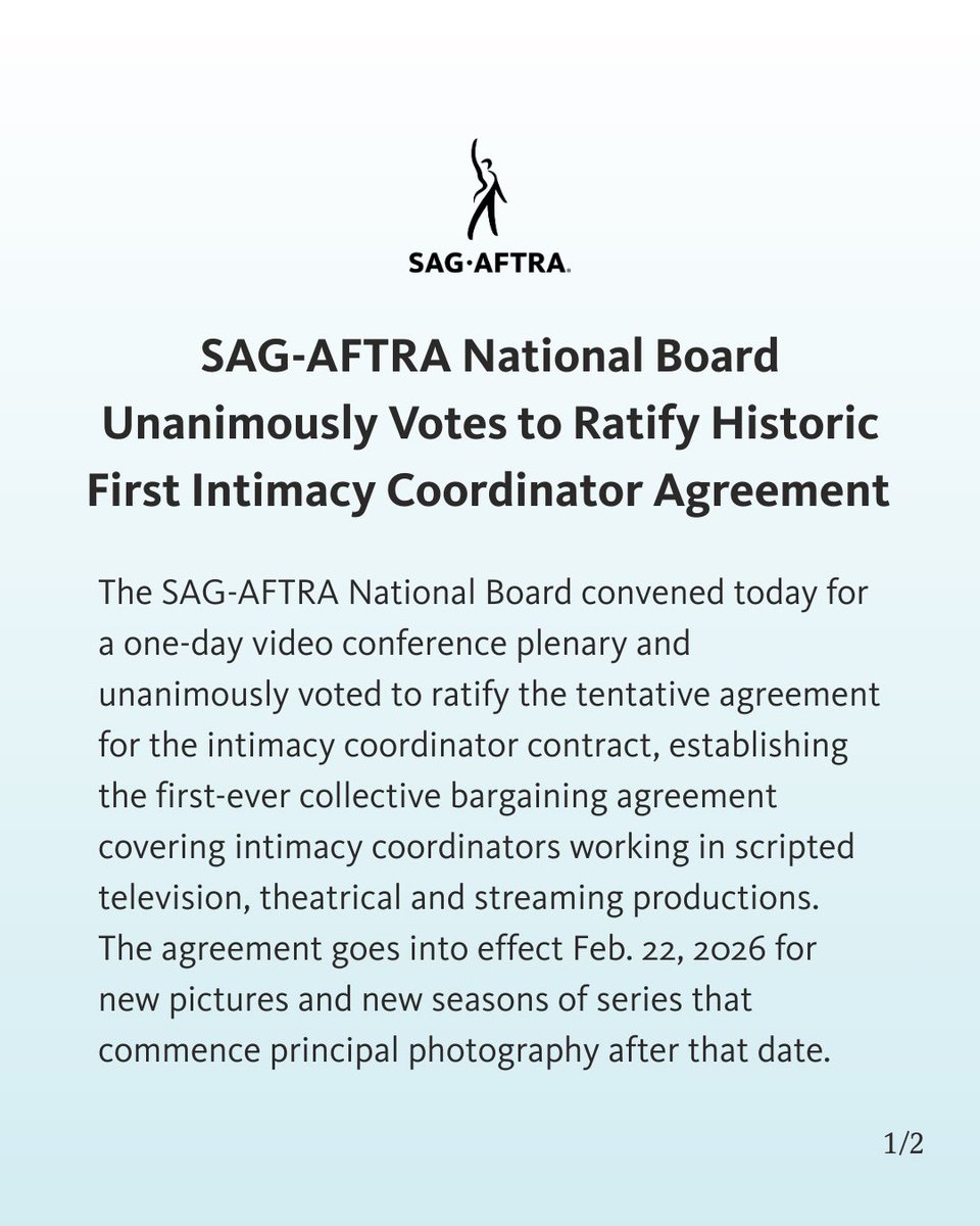 SAG-AFTRA tweet media