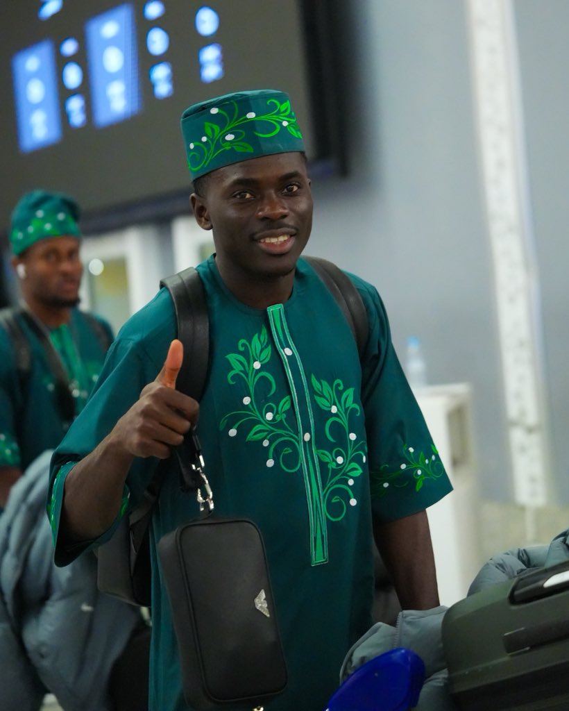 All the way from +234, the Super Eagles bring the steeze to Al-Maghrib 🇳🇬🦅