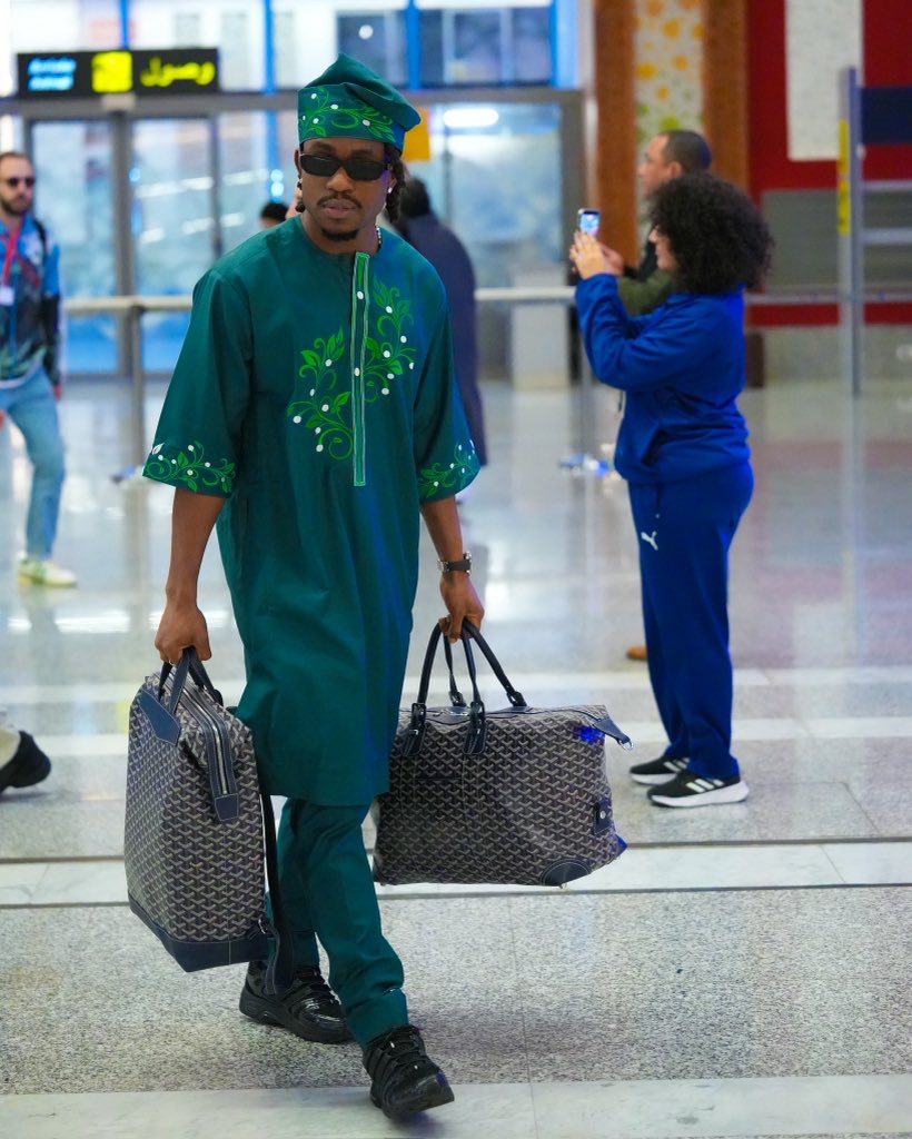 All the way from +234, the Super Eagles bring the steeze to Al-Maghrib 🇳🇬🦅 https://t.co/kBgytn...