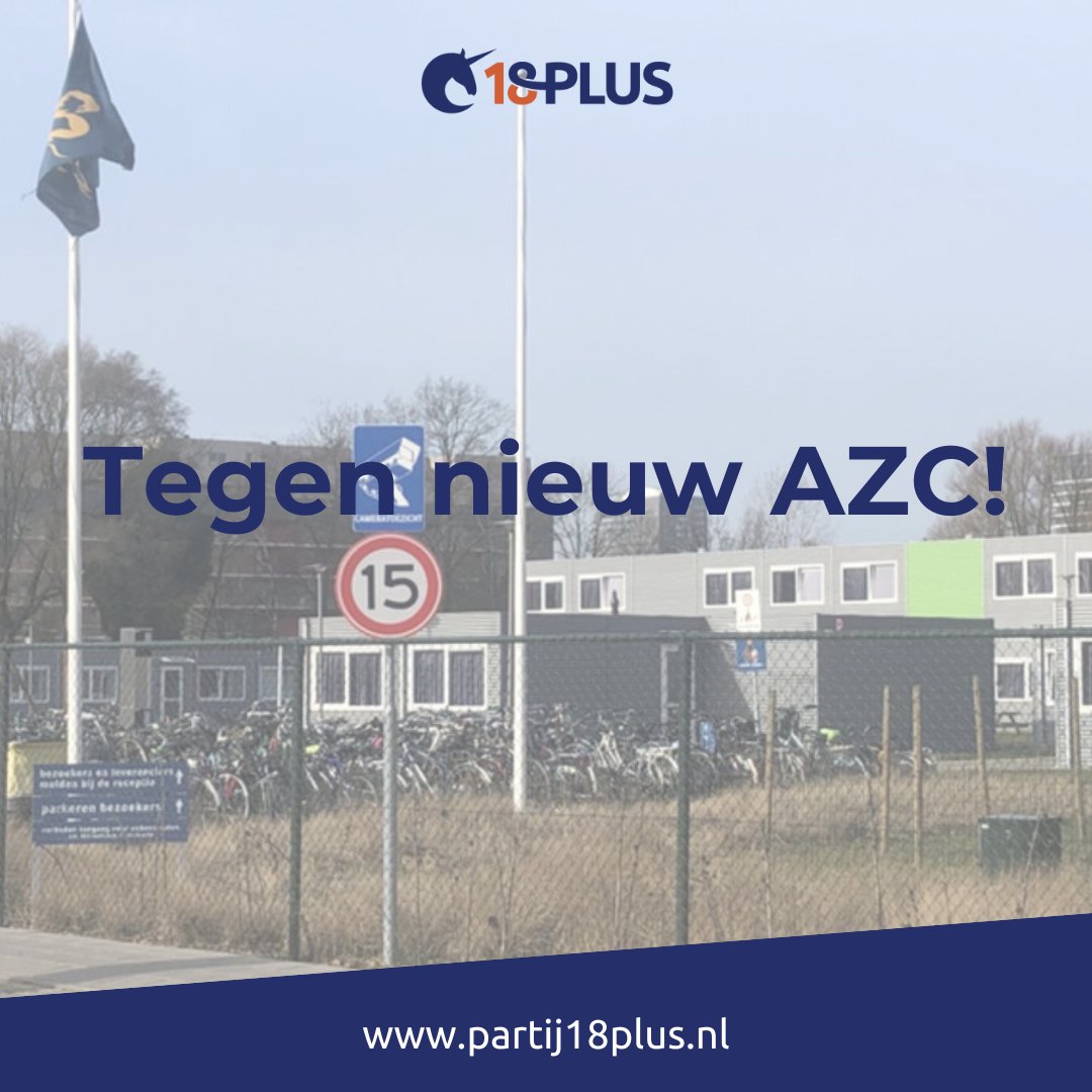 partij18PLUS's tweet photo. Tegen nieuw AZC!

Lees het volledige bericht op:
https://t.co/ZzCu4NkhI9 https://t.co/2OJGLN82Wd