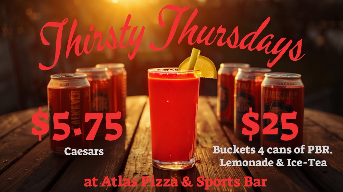 Atlas Pizza & Sports Bar Calgary tweet media