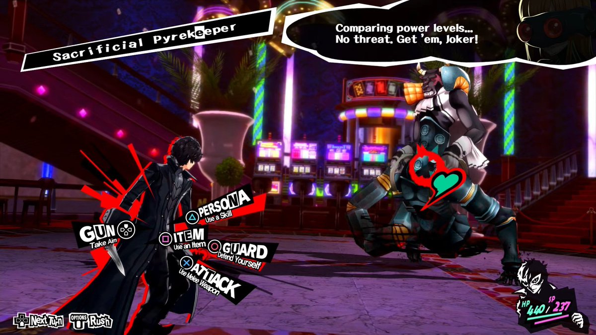 kitsuneredFES's tweet photo. One thing that's always kinda baffled me about the start of Persona 5 is that the game perfectly teaches you the basic gameplay mechanics that you'll need going forwards naturally and then throws you into the tutorial hell that is Kamoshida's Palace for things you already learned https://t.co/iWoyfGhFOp