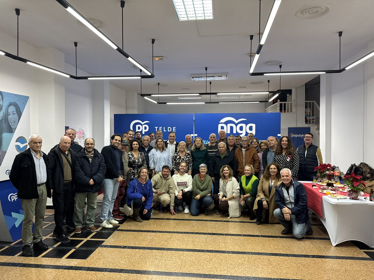 popularesgc's tweet image. El @pptelde celebra su brindis de Navidad. 

Unión, equipo y ganas de dar lo mejor de nosotros este próximo año. 

¡Por Telde, por Gran Canaria y por Canarias!