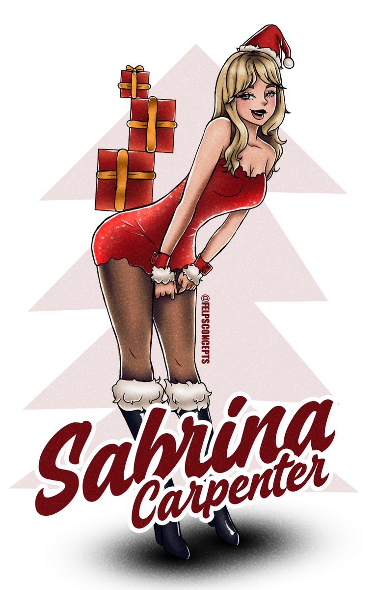 pvdfelps_'s tweet photo. Sabrina Carpenter🎄🎁

Merry Christmas! 

#Fortnite #FortniteArt #FortniteFanArt #sabrinacarptener https://t.co/weV7NLGWyd