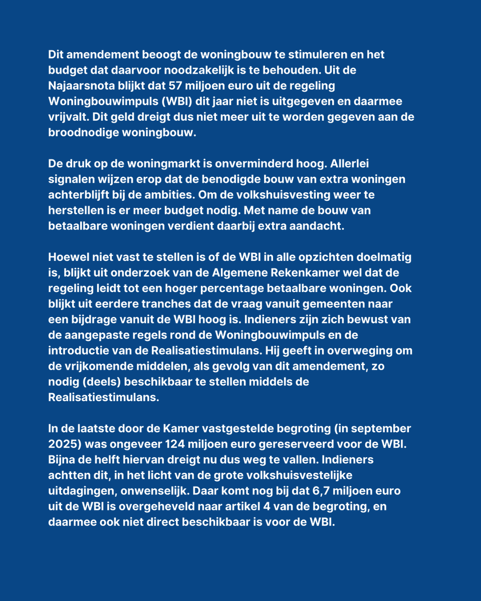 SGPnieuws's tweet image. Mooi dat dit amendement van @ajflach en collega's is aangenomen. Zie hieronder de stemmingsuitslag én de toelichting op het amendement.