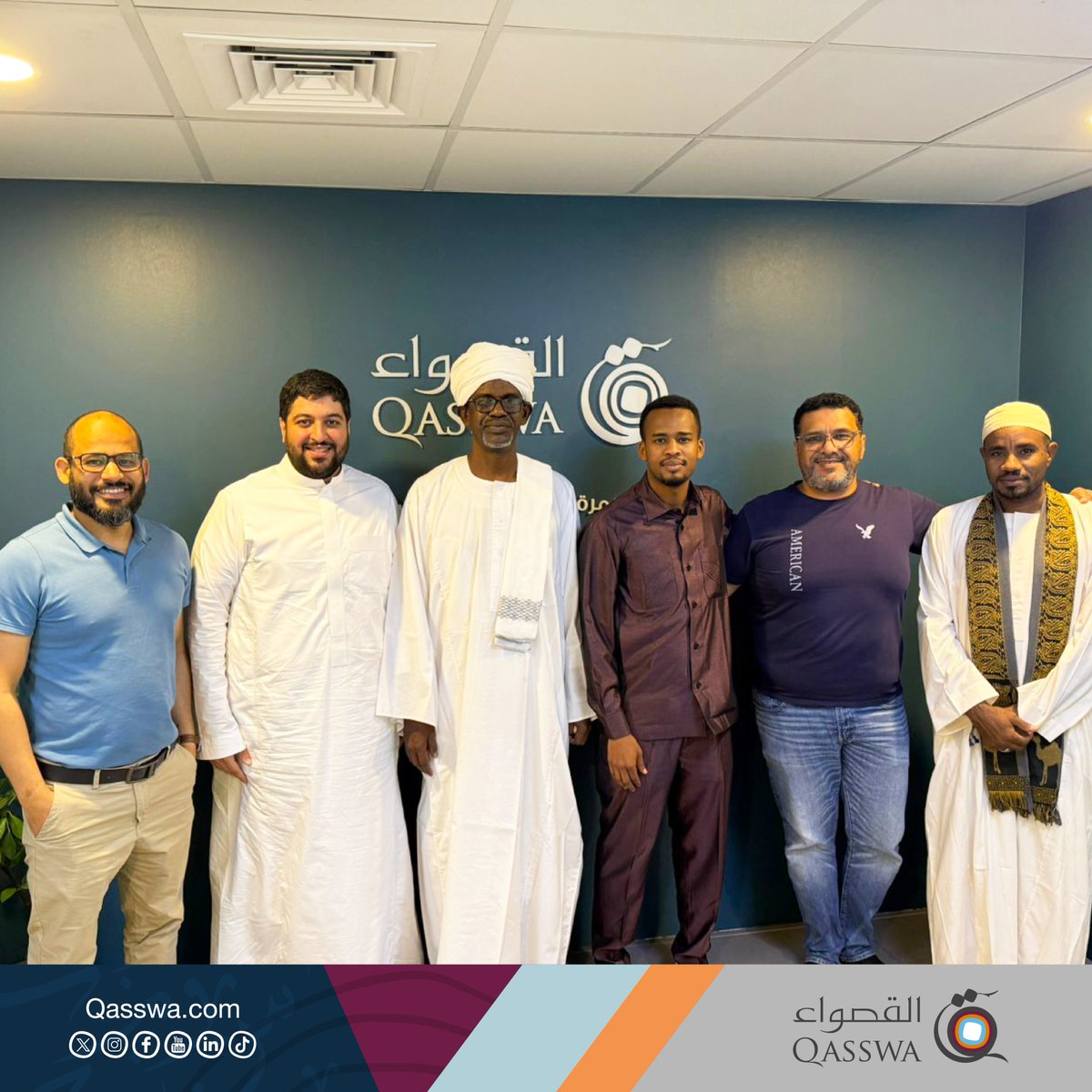 لقاءات مثمرة تعكس عمق الشراكة، وتعزز مسار التعاون المشترك مع شركة الأصول، وكيل القصواء للعمرة في السودان، بما يخدم ضيوف الرحمن ويواكب تطلعات المرحلة المقبلة.

#ضيوفنا_محور_الاهتمام 
#القصواء_في_خدمتكم