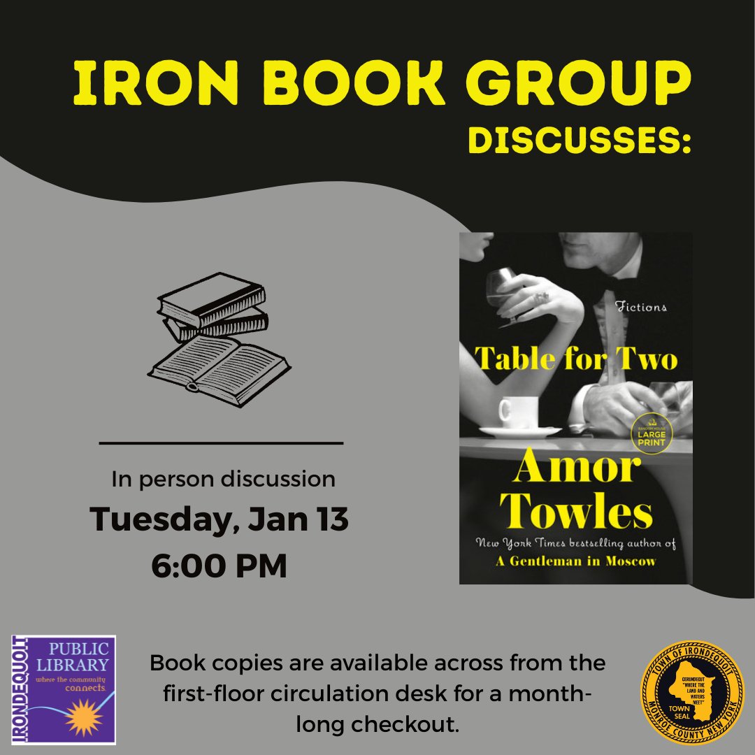 Irondequoit Library tweet media