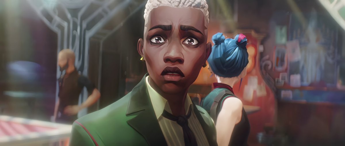 adey_sama's tweet photo. Overall, I think the hate for this season is a lil overblown. There's a few things I didnt like about the finale, but I 100% respect the creative and artistic vision for this series
And I'll be damned if this show isn't drop dead gorgeous. I need Fortiche to lock in, I WANT MORE https://t.co/SgRg0zJw7b