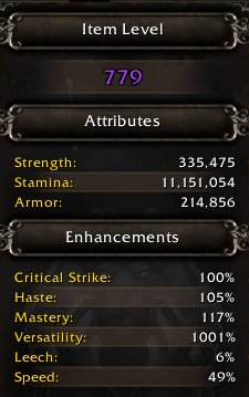 V_Poje's tweet photo. It's nice to see 1001% Versatility with buffs! #wow #worldofwarcraft #remix #power https://t.co/xFvftQpjoP