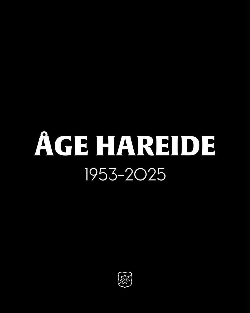 OrgryteFotboll's tweet photo. 💔💙 | Vila i frid, Åge.

ÖIS Fotboll minns och sörjer vår tidigare huvudtränare Åge Hareide.

Våra varmaste tankar går till hans familj och alla som stod honom nära. https://t.co/oC0YG8GFF8