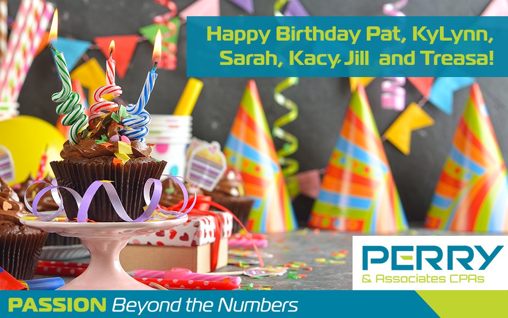 Our team makes Perry special — and this December, we’re celebrating YOU! Join us in wishing a happy birthday to our incredible team members this month! 🎉🥳

•Pat - 7th 
•KyLynn - 9th 
•Sarah - 13th 
•Kacy - 14th 
•Jill - 18th 
•Treasa - 27th 
perrycpas.com