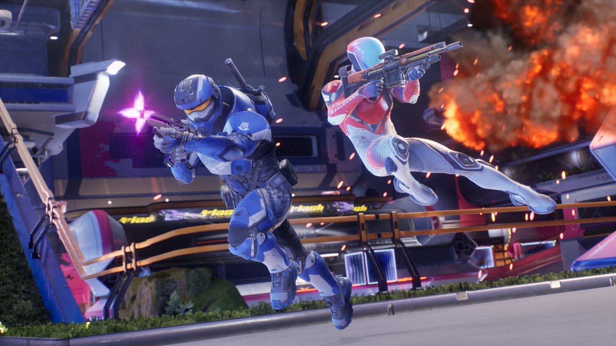Splitgate's tweet photo. Our $5,000 Splitgate MVP Tournament starts now! ๐
Which MVPs have you got taking it home?
๐ด https://t.co/r2Xul4HKfZ https://t.co/F9ZV8Mt8pC