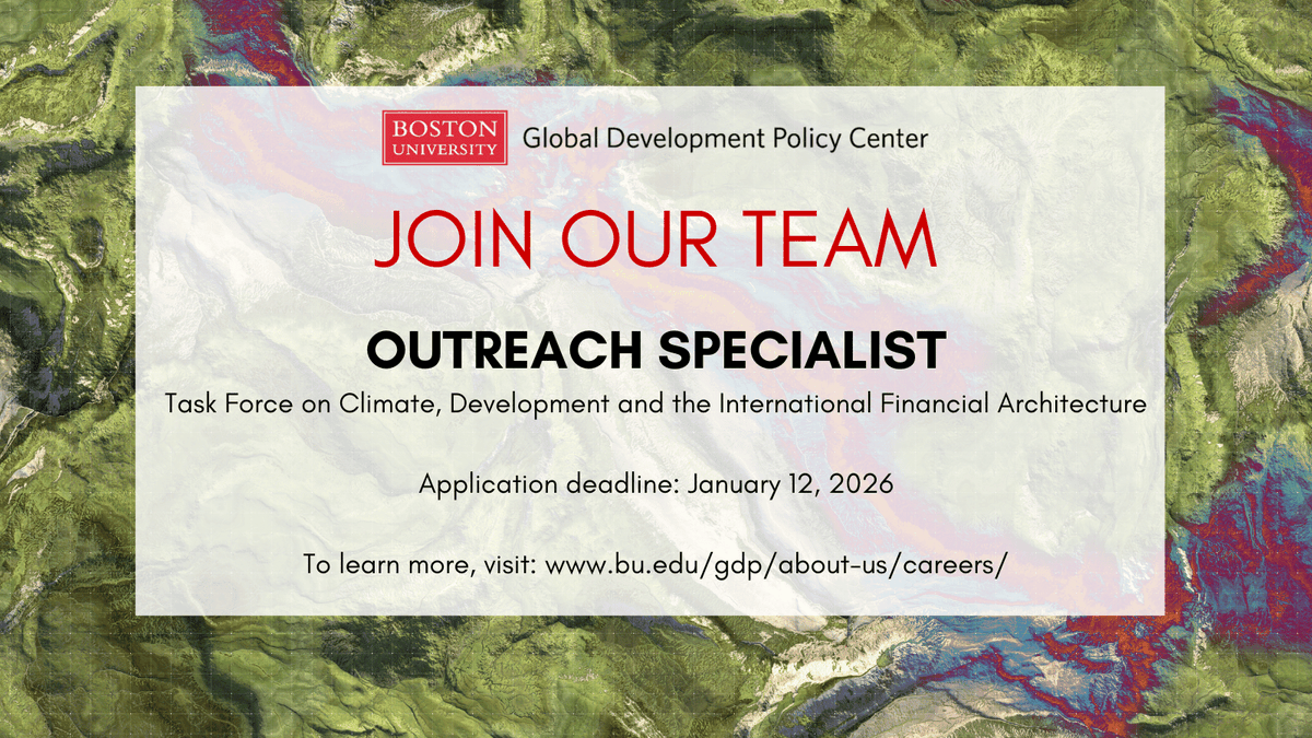 Boston University Global Development Policy Center tweet media