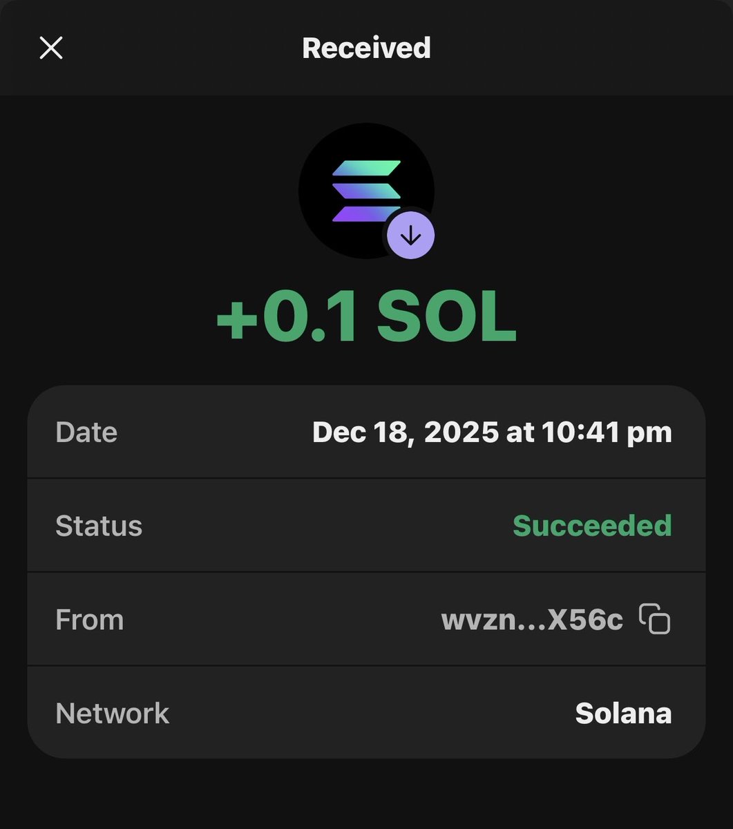 tailabstudio's tweet photo. @g6tsby Look guys, I just got 0.1SOL from the $REDDIT team this is real😎😉✌️⚡️ https://t.co/qPF4kMrmmi