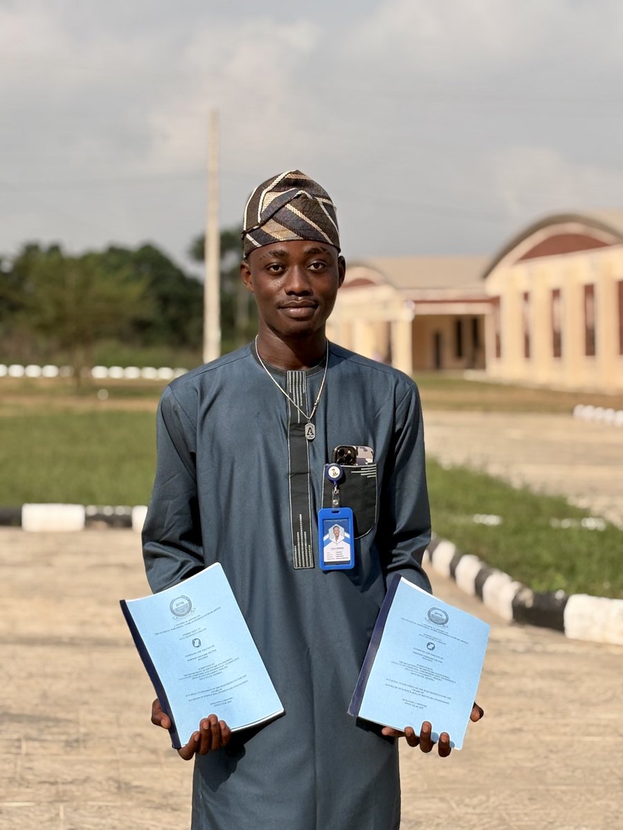 JevUniverse's tweet image. SIWES Defense Completed, A Meaningful Chapter in My Growth Journey

#SIWES #DataQuotient #ReactNative #MobileAppDevelopment #SoftwareEngineering #FOCIT #GrowthJourney #Grateful