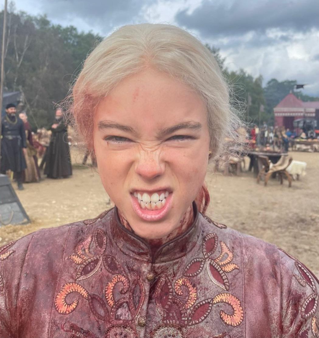 silly targaryens covered in blood