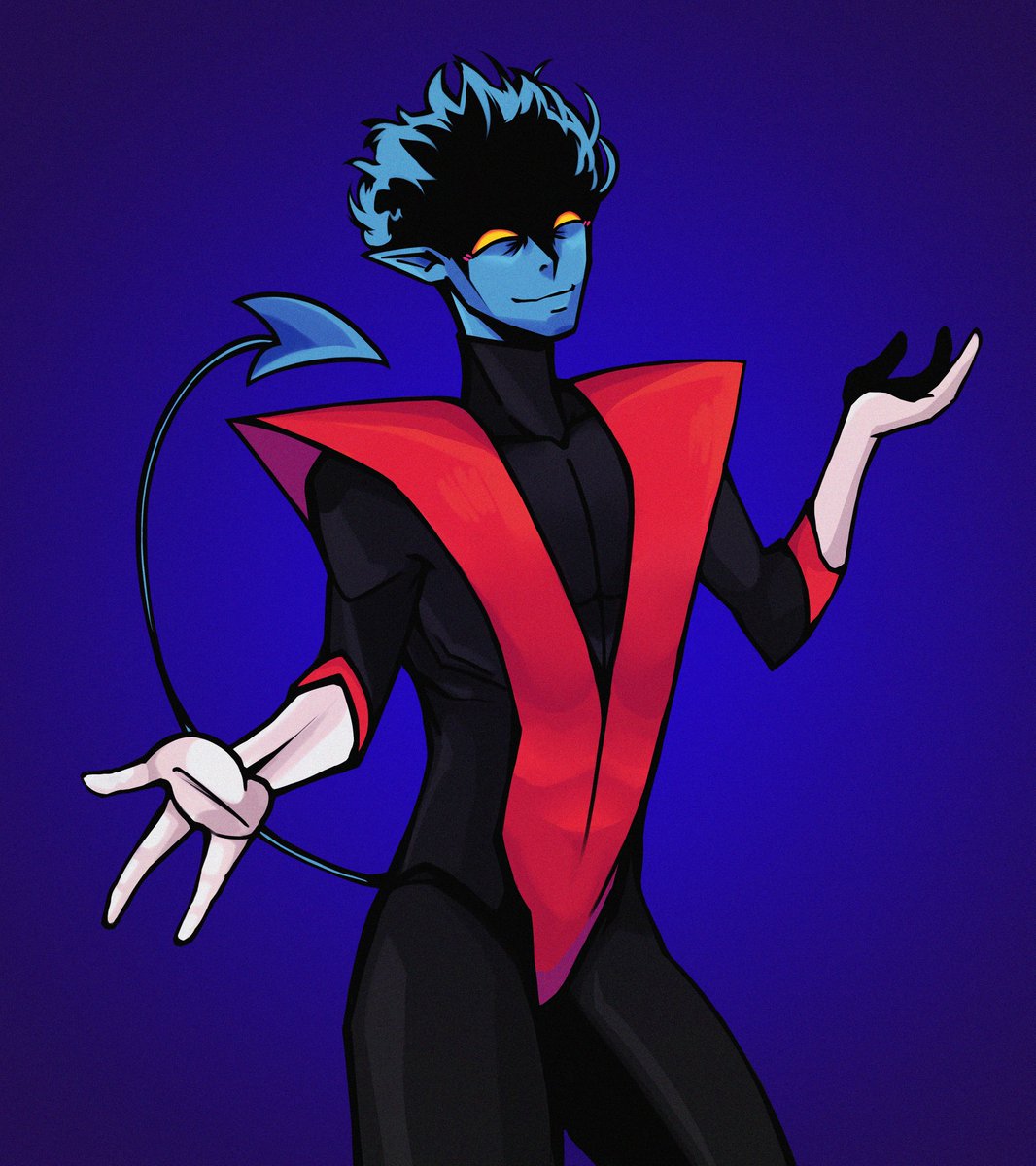 oniphyss's tweet image. accidentally deleted my nightcrawler art soooo post it again
#xmen #nightcrawler