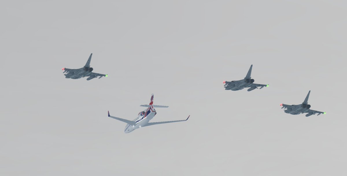 ✈️🇬🇧 HRH The Duke of Sussex and HRH The Duke of York were welcomed at RAF Marham, where the Royal Air Force provided VIP transport. Received by the command of No. 1 Group RAF, with protection assured in the air—an exemplary display of RAF professionalism and service.