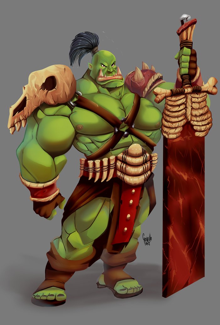 #orc #digitalart #characterdesign #Character #digitalpainting #fantasy
