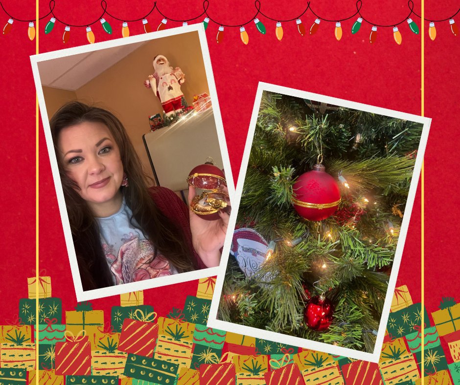 RN DO Stephanie Proffitt (Lawton, OK) received an ornament during our annual Secret Santa ornament exchange! 🎄 

"It’s beautiful and full of chocolates. It’s basically perfect," she said. "I love it!"

#secretsanta #ornamentexchange #holidayfun #tistheseason