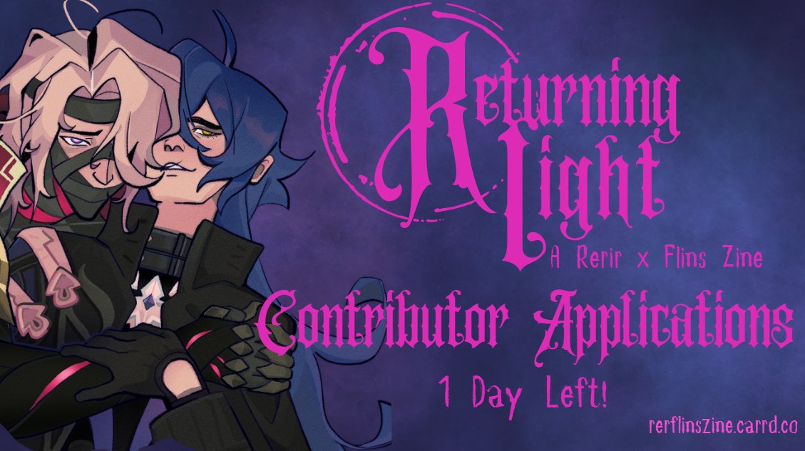 Returning light - a Rerflins Zine tweet media