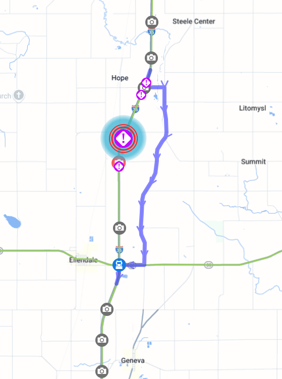 MnDOT District 6 tweet media