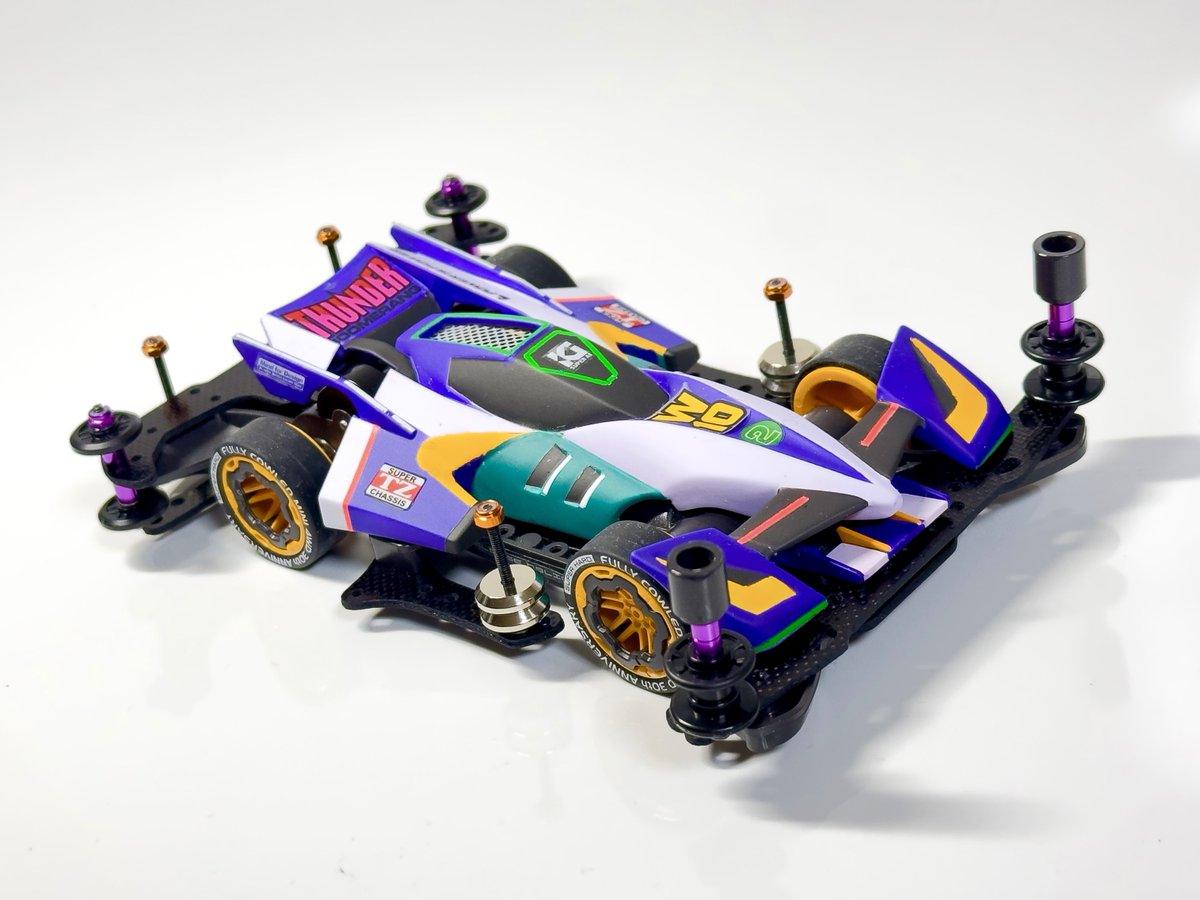 ミニ四駆動きます❗️改造済み ミニ四駆