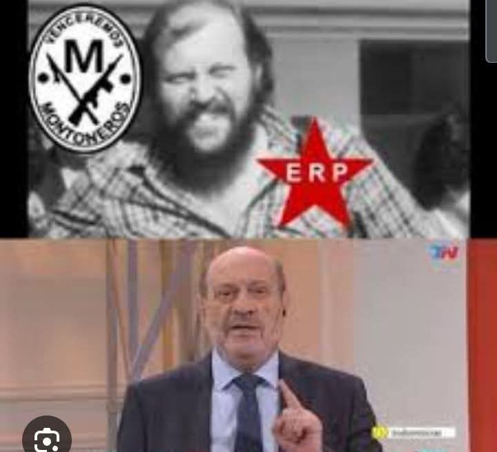 El de arriba es Lewcowicz soldado erpiano y del Che Guevara. 
El de abajo es Leuco soldado de Clarín y la Banca Goldman Sachs.
Da lecciones de moral.