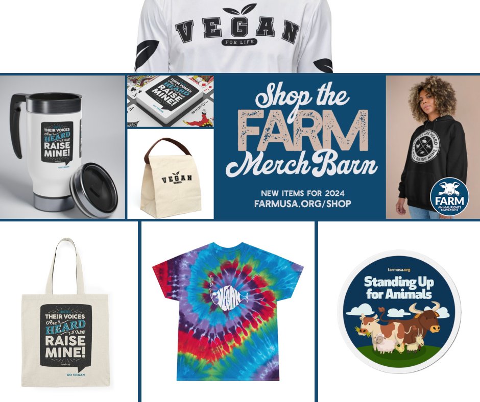 FARMUSA's tweet image. Searching for the perfect last-minute gift for the vegans in your life? Don’t forget to check out The FARM Barn this holiday season. farmusa.org/shop

#HolidayShopping #VeganStore #AnimalRights #SupportNonProfits #FARMUSA