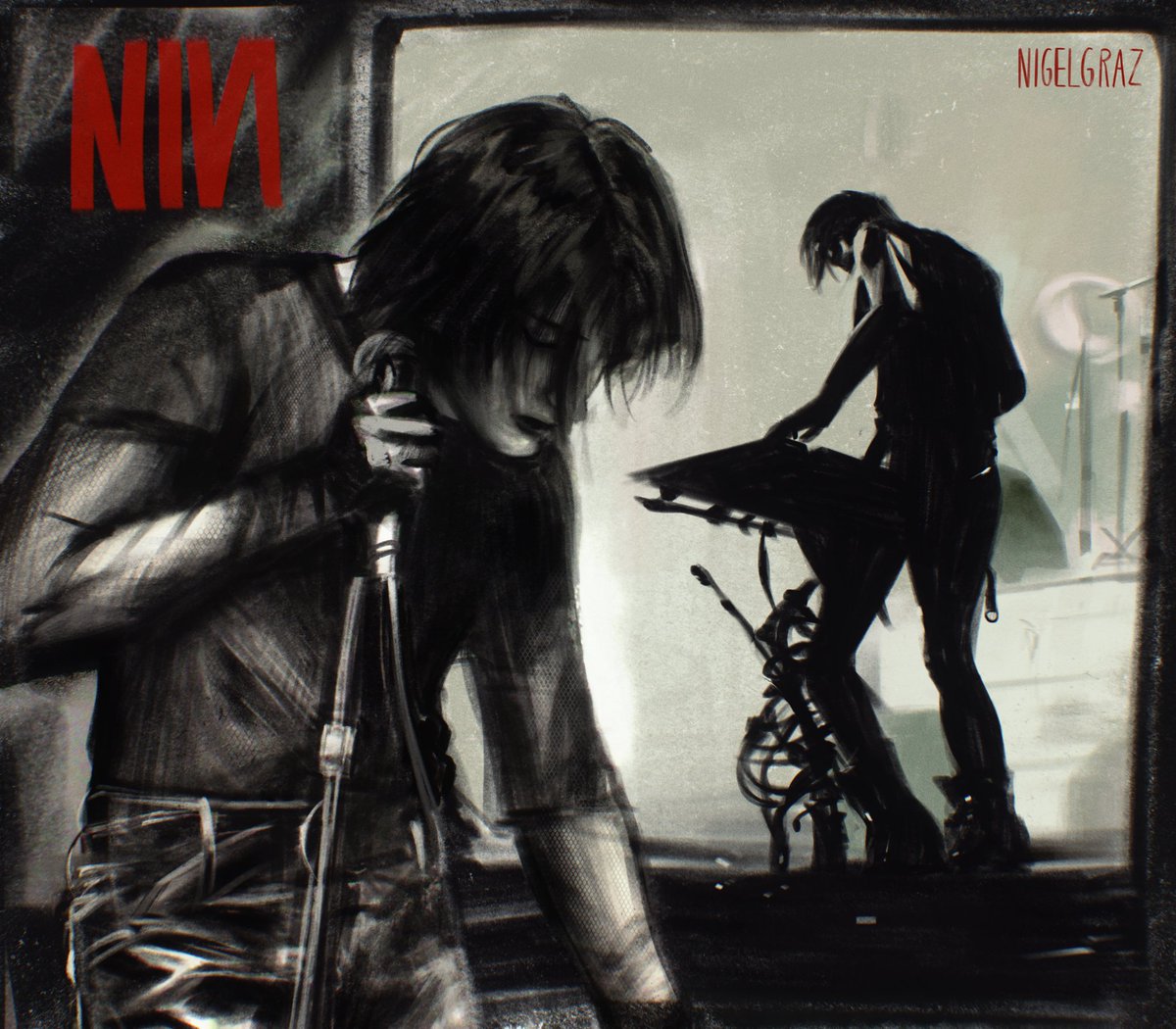 NigelGraz's tweet image. I love drawing spreads🫨