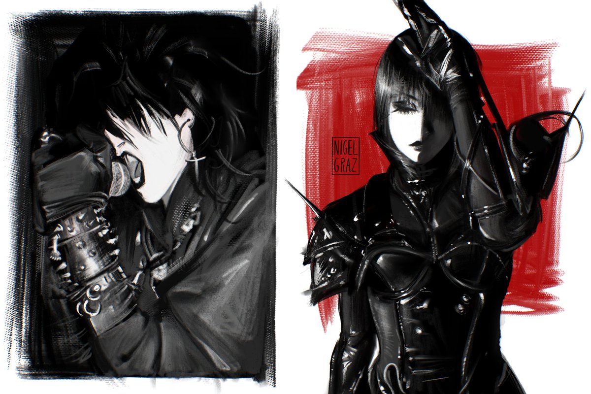 NigelGraz's tweet image. I love drawing spreads🫨